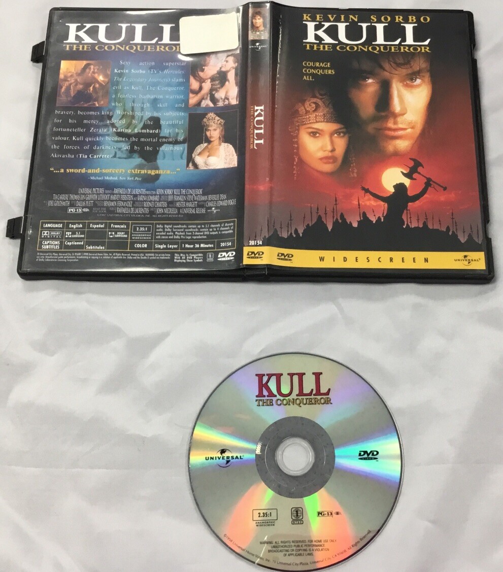 KULL THE CONQUEROR DVD KEVIN SORBO TIA CARRERE 25192015427| eBay