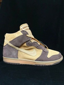 nike dunk brown suede