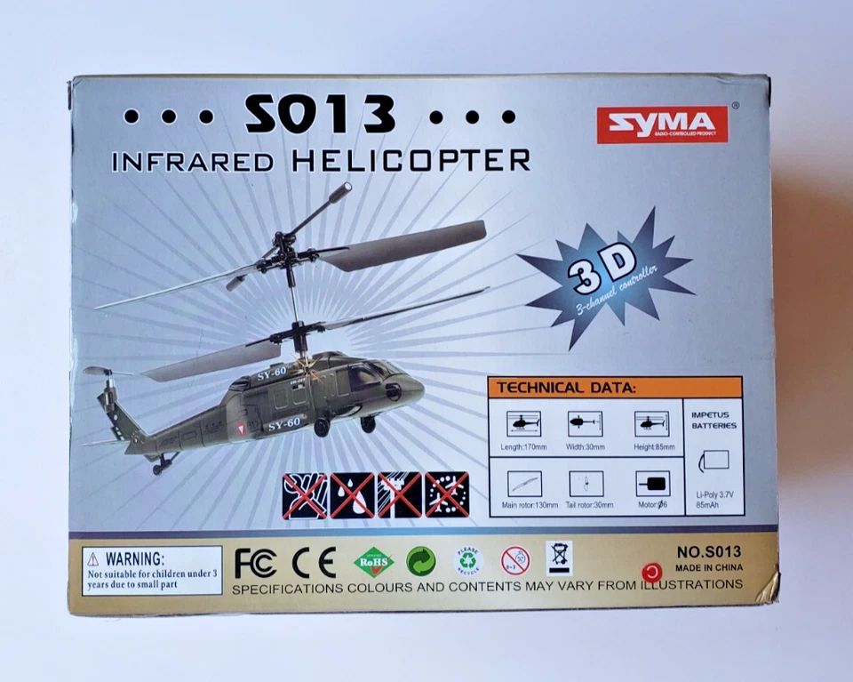 SO13 Mini Helicopter by SYMA - Image 3 of 4