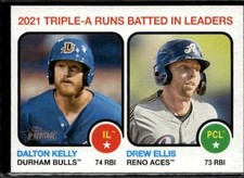 2022 Topps Heritage Minor League #63 Drew Ellis / Dalton Kelly
