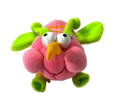 CompUSA Kids 6'' Bug ''Zip'' Plush Stuffed Soft Toy Animal Beanbag Vtg 1998