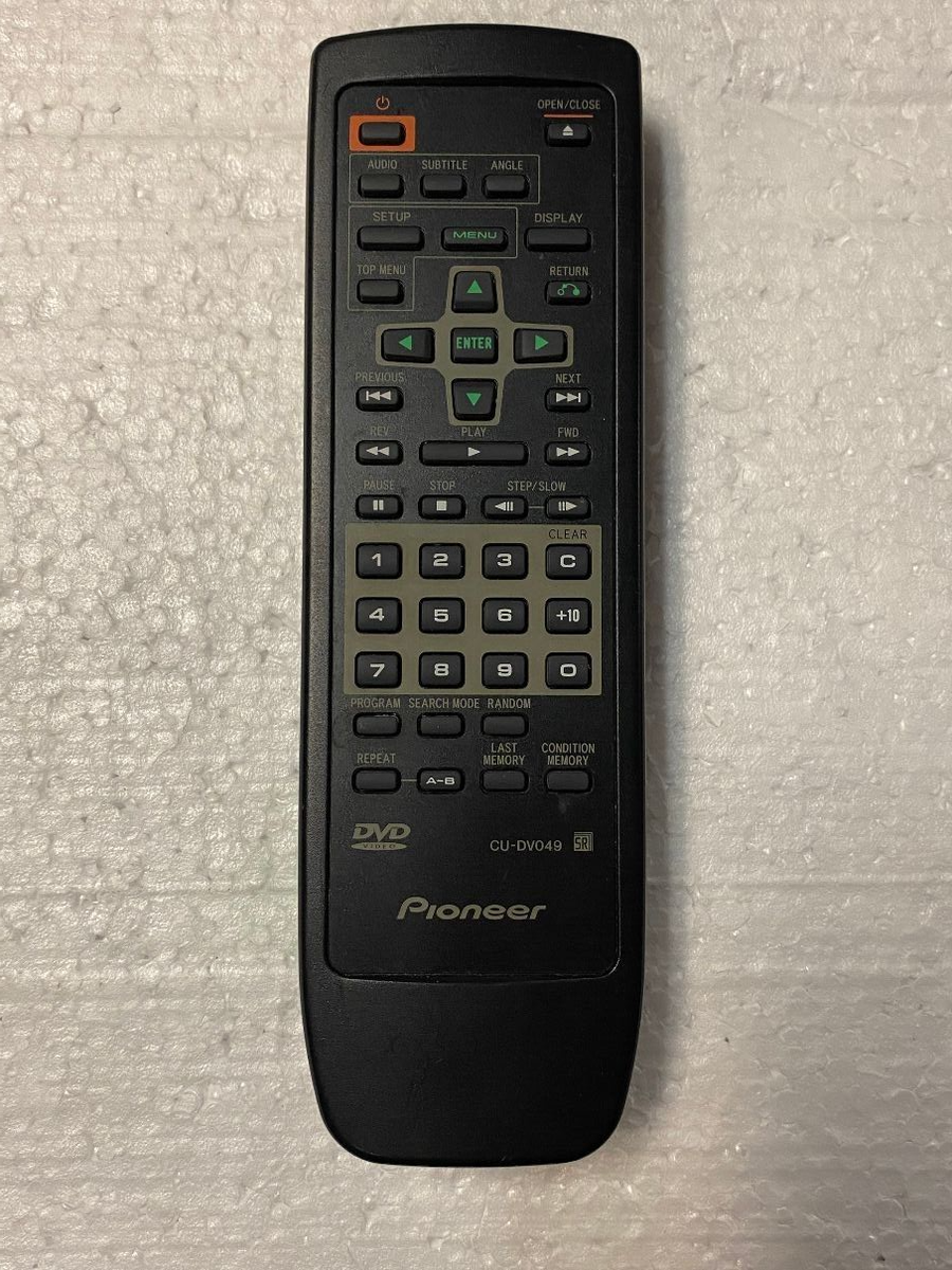 PIONEER CU-DV049 REMOTE CONTROL -TESTED WORKING OLD STOCK- | eBay