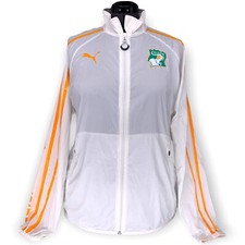 Puma Ivory Coast Italian World Cup Walk Out Windbreaker Jacket Men's Size Medium