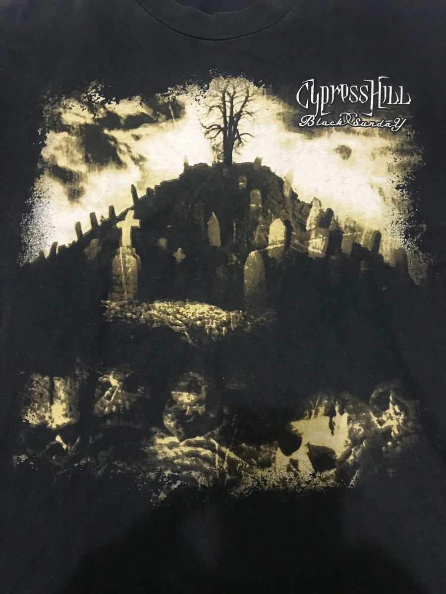 油彩『Sunday』 Standout Vintage — 1993 VINTAGE “CYPRESS HILL - BLACK SUNDAY