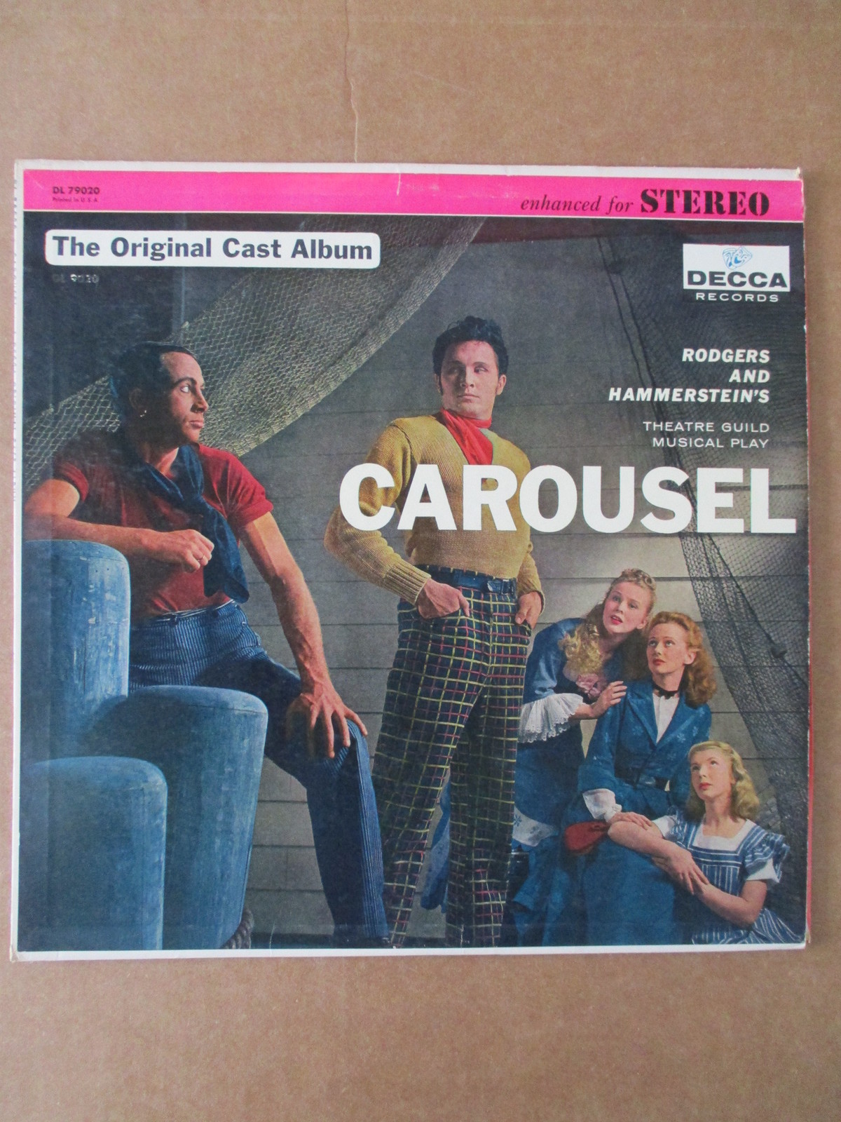 CAROUSEL ORIGINAL CAST LP Decca DL 79020 eBay