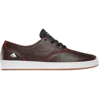 Emerica Footwear The Romero Laced Black Red Black Skate 
