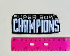 Super Bowl Champions Sew on Patch Swatch DIY Sports