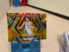 2023-24 Panini Phoenix Cade Cunningham GOLD /10  Fire Forged #13 SP Pistons
