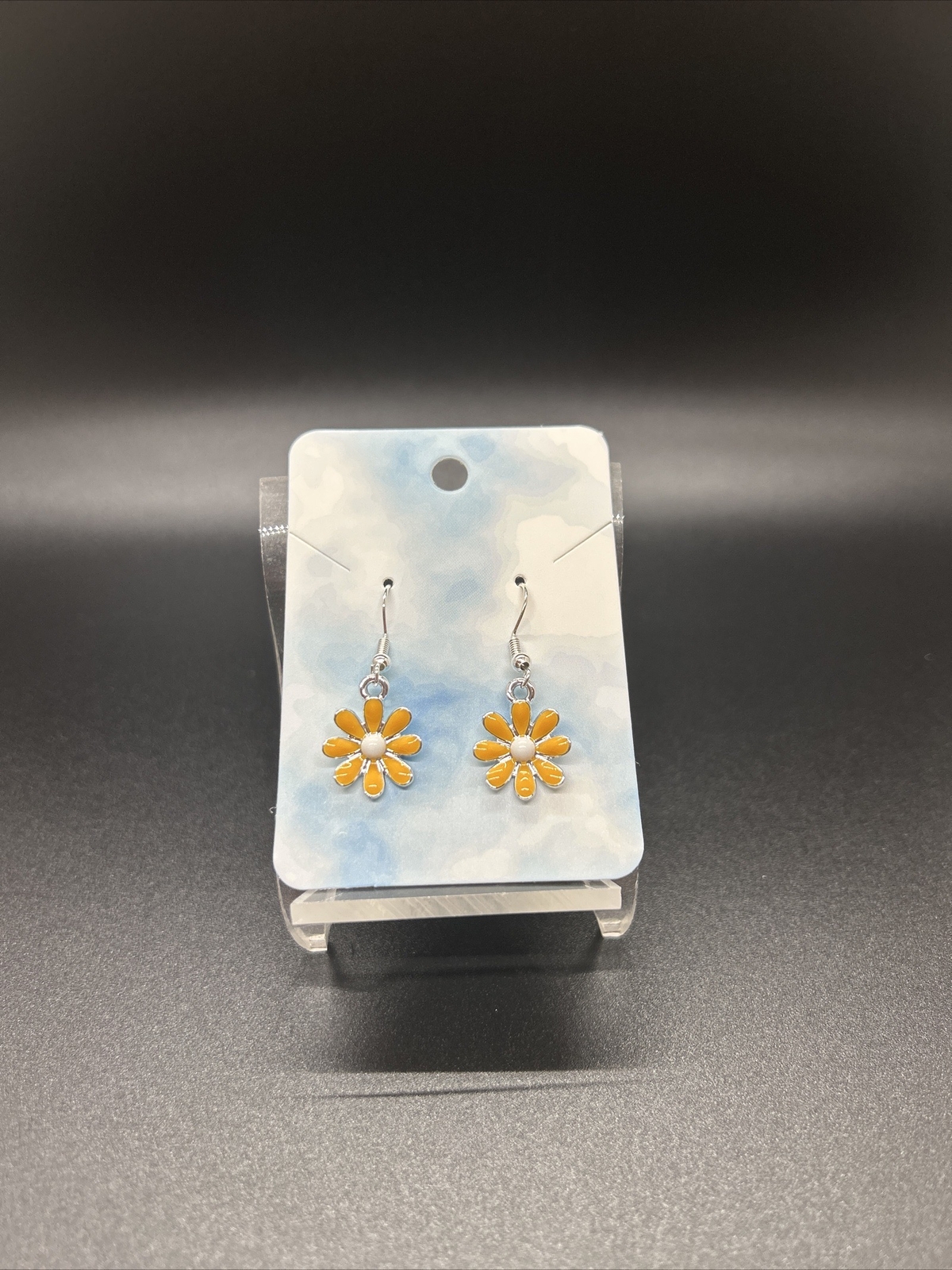 Springtime Yellow Daisy Earrings | eBay