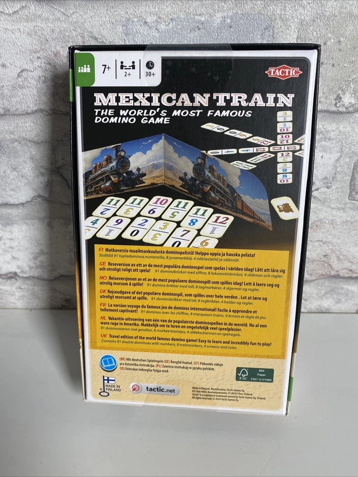 Tactic 2024 Travel: Mexican Train - Family! New Sealed - Image 3 of 4