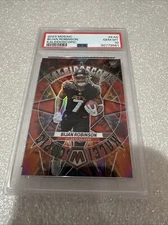 2023 Panini Mosaic Bijan Robinson Kaleidoscopic Case Hit PSA 10 RC #KA-5 Falcons