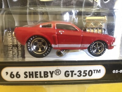 1966 MUSTANG SHELBY GT/350 1/64 MUSCLE MACHINE NIP DIST. 2005 | eBay