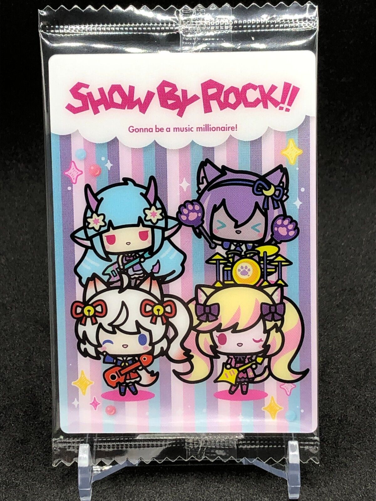 SANRIO CHARACTERS Trading Card W#3 Show By Rock BANDAI Japan