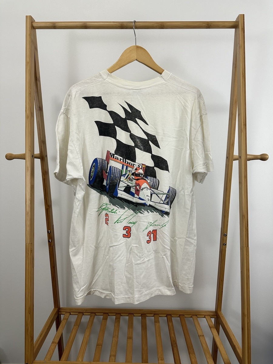 VTG 90s Marlboro Indy Car Racing New Hampshire Single Stitch
