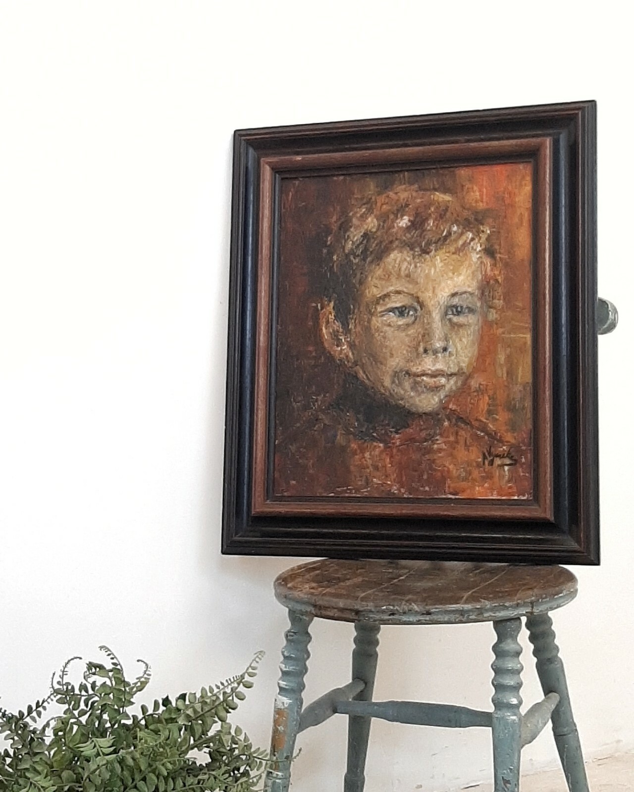 Portrait Oil On Canvas eBay