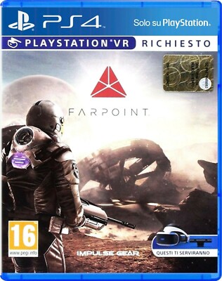 Farpoint PS VR - PlayStation 4 (Italienische PAL Version) NEU OVP