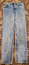 Vintage 1980  s Acid Wash Levi  s 501 Men  s Jeans Tagged 32 Waist 36 Inseam Usa