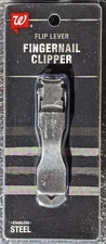 💥 Stainless Steel Flip Lever Fingernail Clipper *THIN