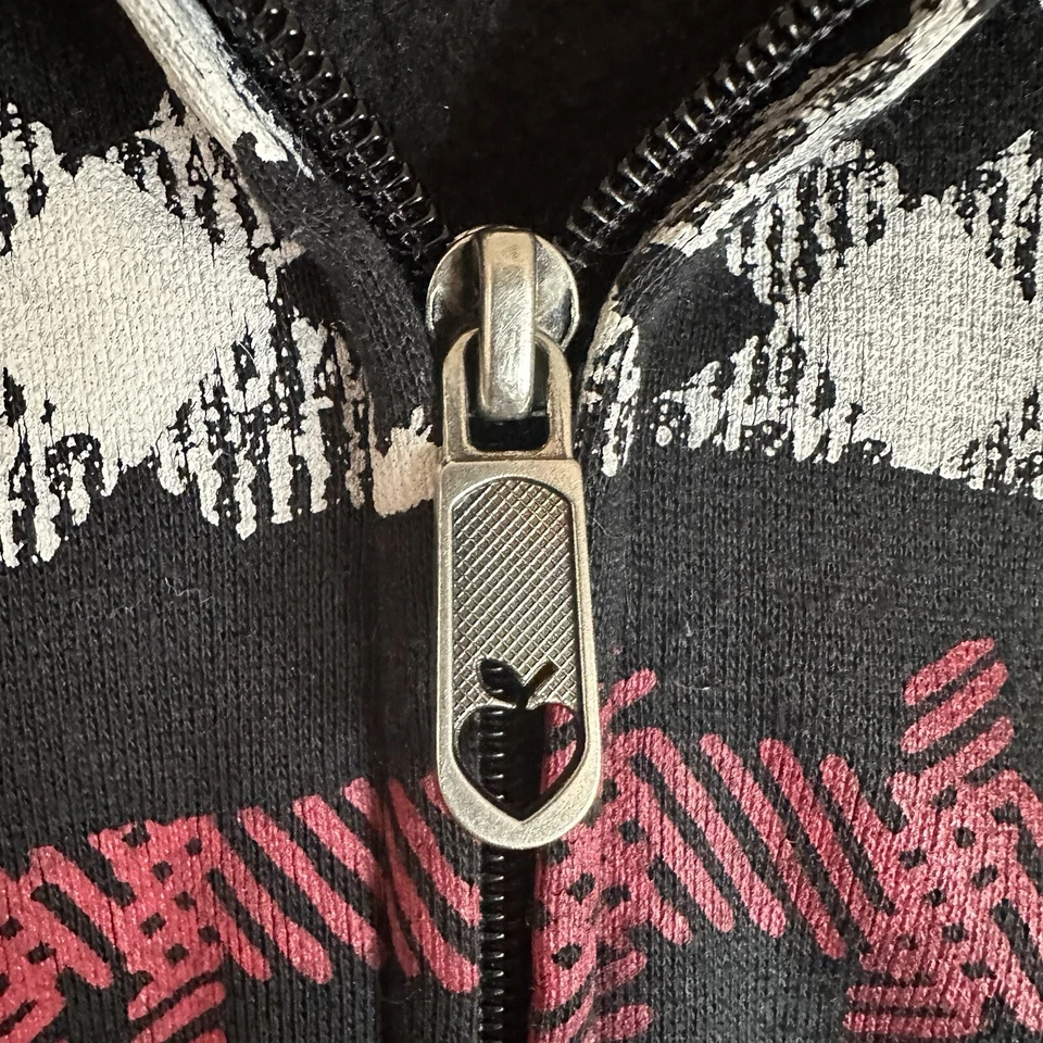 复古 Y2K Zoo York 连帽夹克女式 S 滑冰 Pinkman 90 年代街头服饰垃圾桶 — 第 3/4 张图片