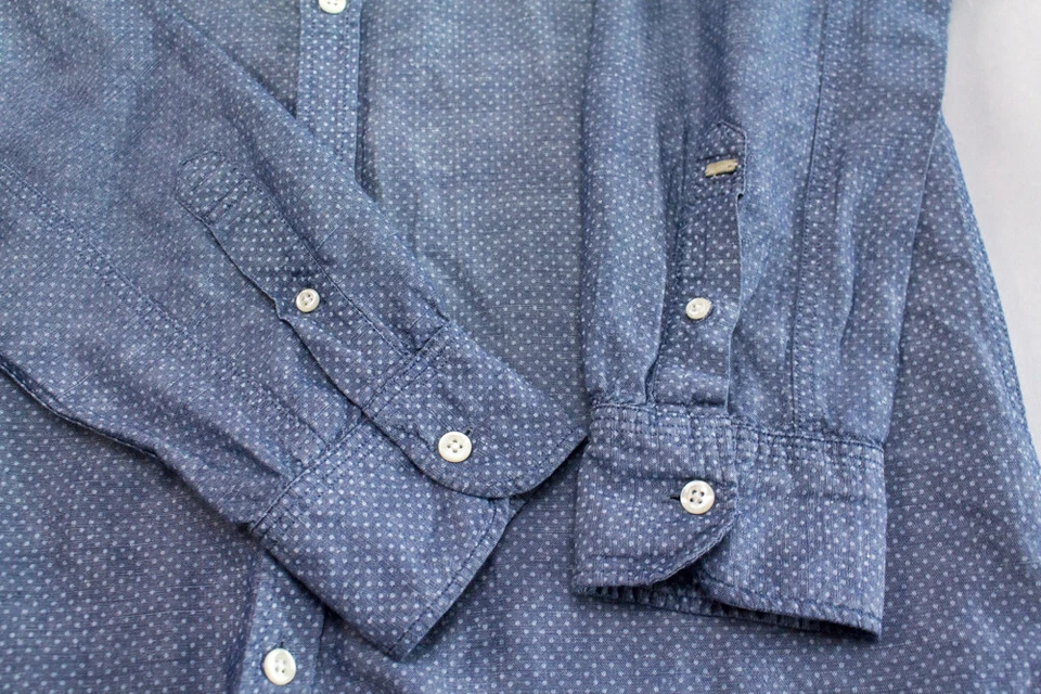 SCOTCH & SODA - Men 49% Linen Casual Shirt Top Size M - Image 4 of 4