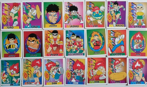 CROMOS BOLA DE DAN, LOTE 2,   21 CROMOS EDICIONES ESTE, BUEN ESTADO