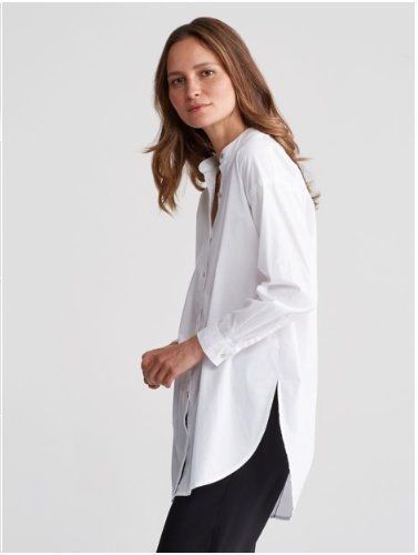 eileen fisher white blouse