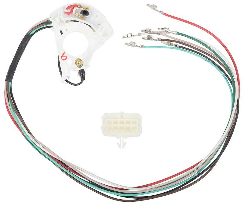 Chrysler Dodge Plymouth 1967-71; interruptor de señal de giro; sin rueda inclinable; 7 cables Foto 3 de 4