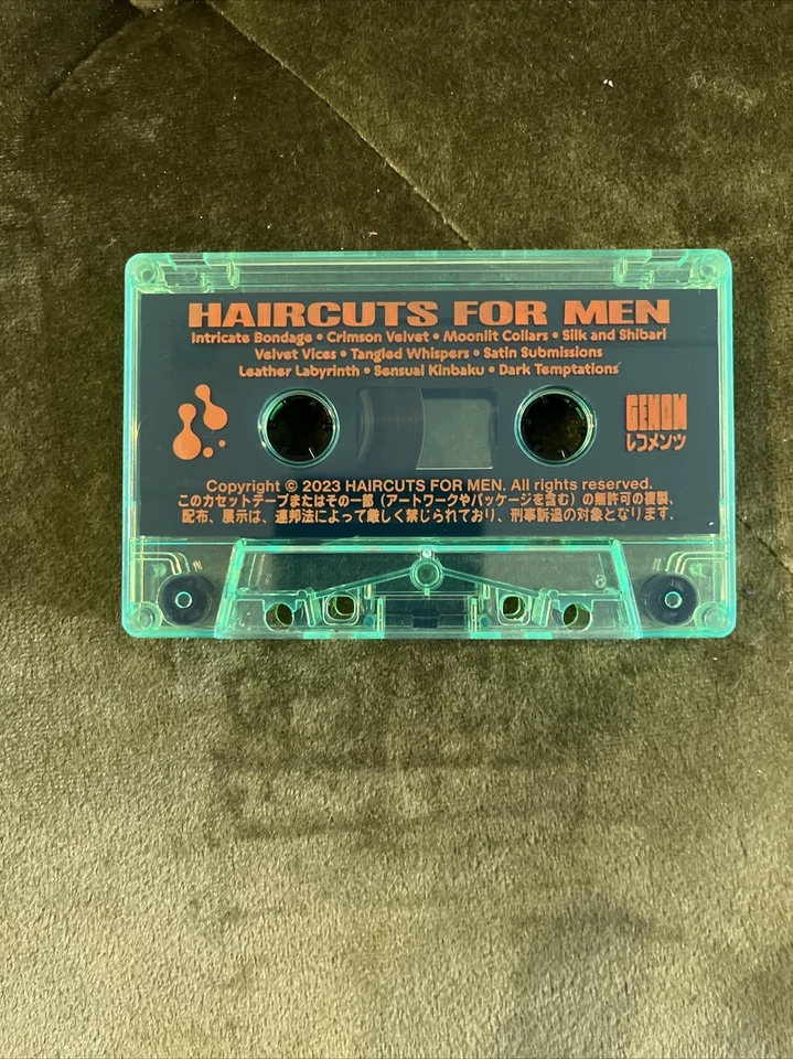 "Cream" by Genom (Haircuts For Men) Clear Green Cassette Tape - Image 2 of 4