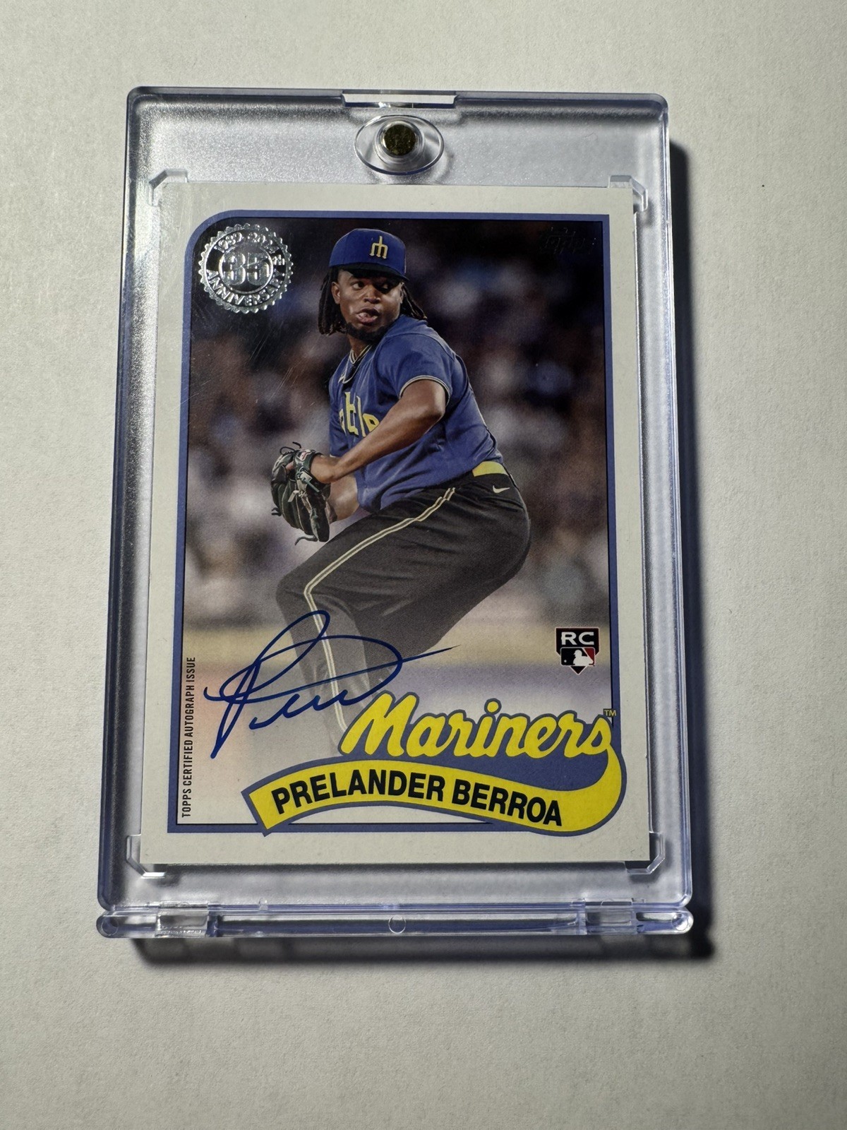 Prelander Berroa #89BA-PBE 2024 Topps 1989 Topps Baseball 35th Anniversary Autographs (Series 2)