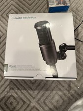 Audio-Technica AT2020 Cardioid Condenser Studio XLR Microphone - Black