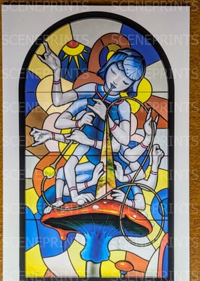 JAMES JEAN Portal Verso Handbill Art Print Postcard Mini Poster MINT