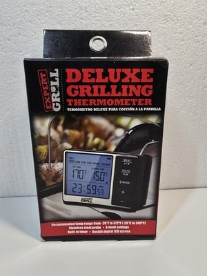 Expert Grill Deluxe Grilling Thermometer NEW FREE SHIPP