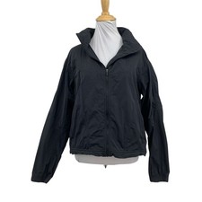Lululemon Jacket Womens 6 Black Lightweight Hooded Vented Full Zip Windproof