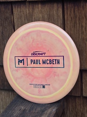 Swirly Prototype ESP KONG ZEUS McBeth Discraft Disc Golf NEW 174grams