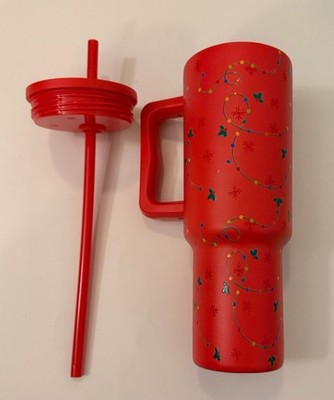 Simple Modern Limited Edition Trek Christmas String Lights 40oz Tumbler No Box