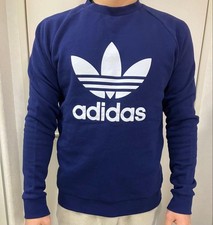 Good adidas navy sweatshirt size M