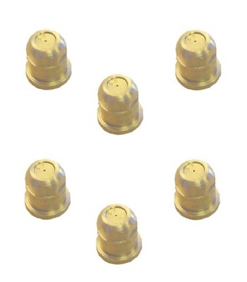 Pack of 6 - TeeJet ConeJet Brass Hollow Cone Spray Tip 0.13 GPM @ 40 PSI TX-8