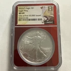 2025(P) $1 Silver Eagle Privy-NGC MS69 one of 50,000 issued