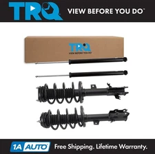 TRQ Front & Rear Complete Strut Assembly & Shock Absorber Kit Fits Ford