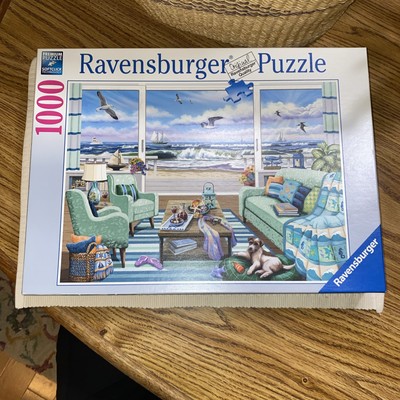 Ravensburger 1000 Pc Puzzle Beachfront Getaway No. 168170 Ocean