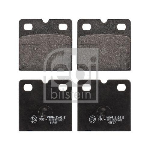 Plaquettes de frein Febi Bilstein 116087 à friction céramique anti-recul