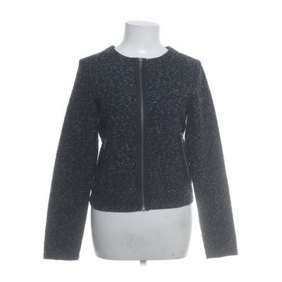 Repeat, Strickjacke, Damen, Größe: S, Grau/Schwarz, Baumwolle/Nylon #cU1
