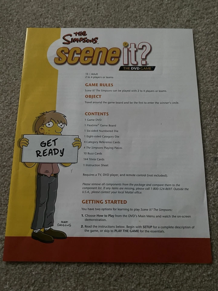 The Simpsons Scene It? DVD Game (2009) Board Game Excellent - Image 2 of 4
