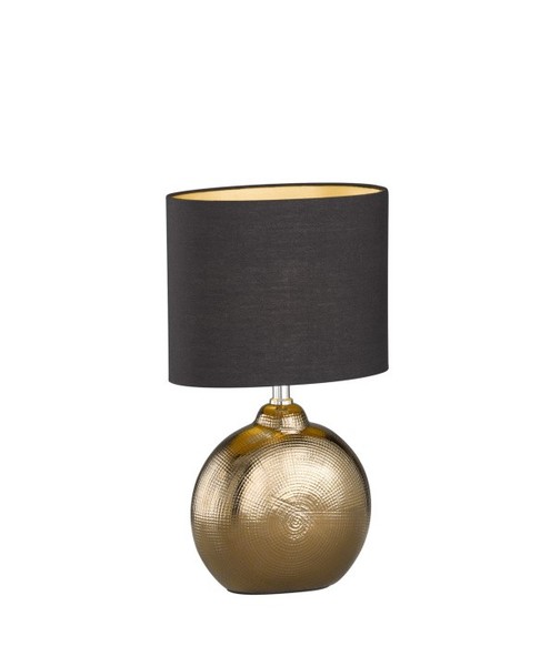 Fischer & Honsel Tischleuchte Foro BH 23X36 Cm Braun Tischlampe-image