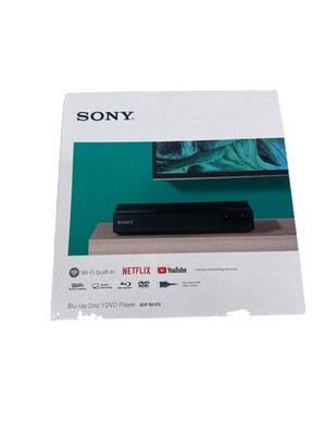 BDP-BX370  Blu-Ray Disc/DVD Player Wi-Fi Built-in HDMI Cable 