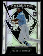 2022 Panini Chronicles #1 Wander Franco Crusade Holo Card Tampa Bay Rays