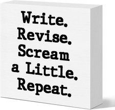Writer Gifts for Women Men, Author Novelist Typewriter Gifts Writing Lover Journ thumbnail