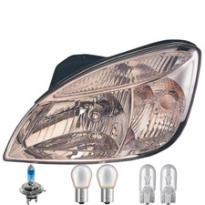 Scheinwerfer links manuell inkl. OSRAM Premium Lampen für KIA Rio II JB