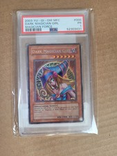 Dark Magician Girl Mfc-000 PSA 1 Yugioh Pop 13 Magicians Force 2003 Secret Rare