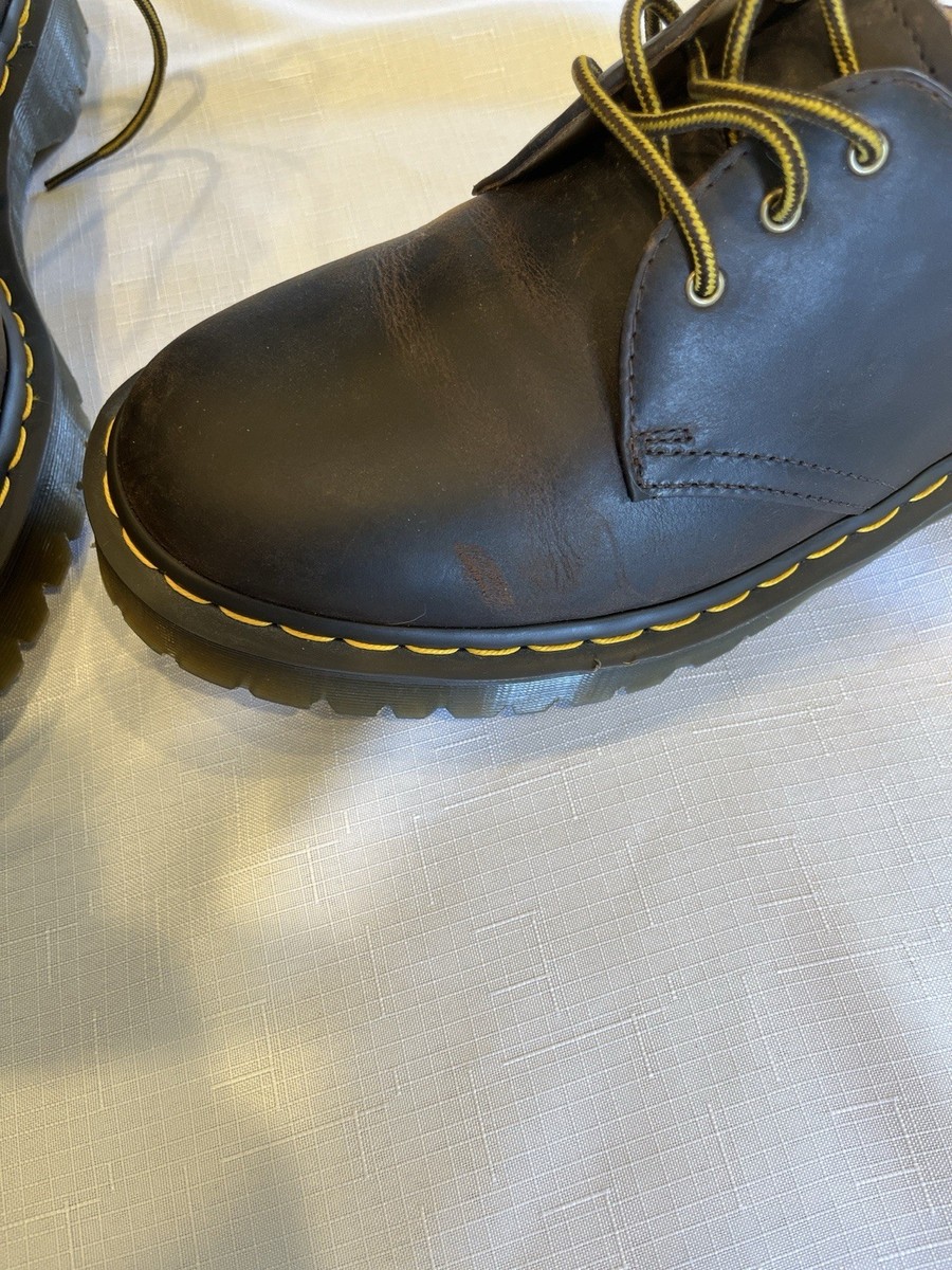 Dr. Martens 1461 BEX CRAZY HORSE LEATHER OXFORD SHOES Men's US 12